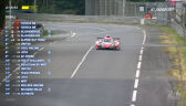 Kubica za kierownicą samochodu z numerem 9 w 3. treningu 24h Le Mans