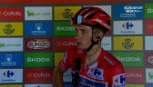 Evenepoel po 16. etapie Vuelta a Espana