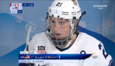 Pekin. Hokej na lodzie kobiet. Gol na 3:1 w finałowym meczu Kanada – USA
