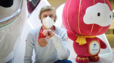 Pekin 2022. Dawid Kubacki jedynym polskim medalistą zimowych igrzysk w Chinach