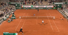 Dodig i Krajicek wygrali 1. seta w finale gry podwójnej w Roland Garros