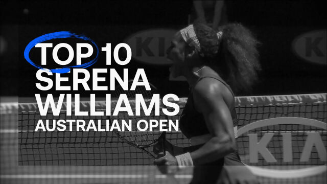 Najlepsze zagrania Sereny Williams w Australian Open