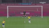 Piłka nożna kobiet. Chiny - Brazylia 0:4 (gol Andressa)