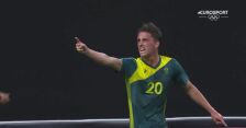 Tokio. Piłka nożna mężczyzn. Argentyna - Australia 0:1 (gol Lachlan Wales)
