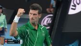 Perfekcyjny dropszot Djokovicia w półfinale Australian Open
