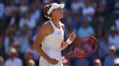 Halep nie zostanie królową Wimbledonu. Życiowy sukces Kazaszki