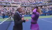 Rozmowa z Sereną Williams po zwycięstwie w 4. rundzie US Open