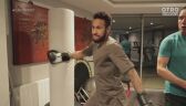 Neymar trenuje w domowej siłowni