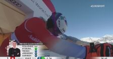 2. przejazd Yule w slalomie w Chamonix