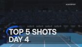 TOP 5 zagrań z 4. dnia Australian Open