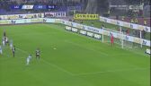 Wojciech Szczęsny broni karnego w meczu Lazio - Juventus