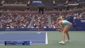 Świetne zagranie z 2. seta w finale debla kobiet w US Open