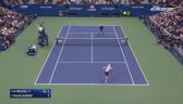 Skrót meczu Kyrgios - Chaczanow w ćwierćfinale US Open