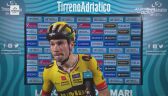 Roglicz po 4. etapie Tirreno-Adriatico