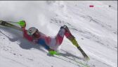 Pekin 2022 - narciarstwo alpejskie. Upadek Ping-Jui Ho