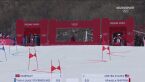 Pekin. Narciarstwo alpejskie. Przejazd Mikaeli Shiffrin w małym finale drużynowego giganta równoległego