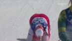 Pekin 2022 - biegi narciarskie. Magdalena Kobielusz na mecie biegu na 30 km