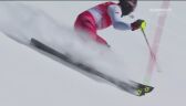 Pekin 2022 - narciarstwo alpejskie. Drugi przejazd Michała Jasiczka w slalomie