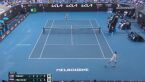 Piłka meczowa ze spotkania 4. rundy Australian Open Cressy - Miedwiediew