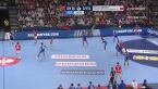 Gol Niclasa Kirkelokke w meczu Dania - Francja na ME
