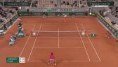 Skrót meczu 1. rundy French Open Novak Djokovic - Mikael Ymer 