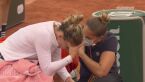 Kryzys Simony Halep w meczu z Zheng w Roland Garros