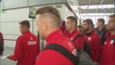 Reprezentacja Polski w drodze na mecz z Łotwą