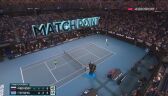 Piłka meczowa w półfinale Australian Open Miedwiediew - Tsitsipas