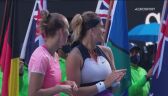 Mertens i Sabalenka odbierają trofeum dla najlepszych deblistek Australian Open