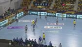 Efektowny gol Władysława Kulesza w meczu Łomża Vive Kielce - MOL-Pick Szeged
