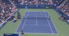 Skrót meczu Daniel Galan - Stefanos Tsitsipas w 1. rundzie US Open