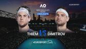 Skrót meczu 4. rundy Australian Open Dominic Thiem - Grigor Dimitrow