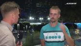 Rozmowa Pawła Kuwika z Janem Zielińskim po finale gry podwójnej Australian Open