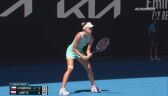 Australian Open. Linette odpowiedziała przełamaniem powrotnym w 1. secie meczu z Pliskovą