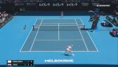 Skrót meczu Sabalenka - Vekić w ćwierćfinale Australian Open
