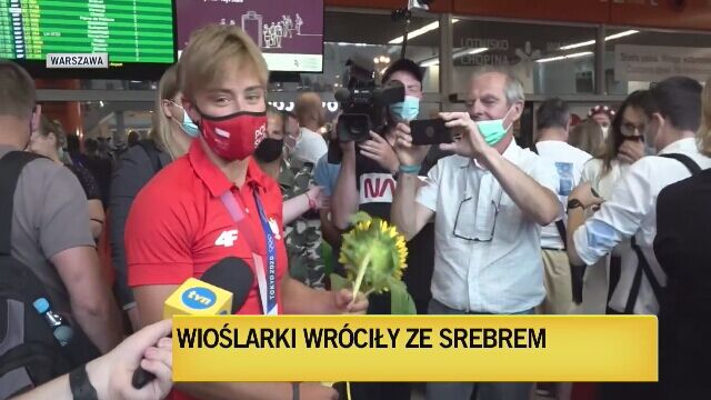Srebrna medalistka olimpijska Katarzyna Zillmann po powrocie do Polski