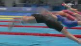 Tokio. Pływanie: półfinał 200 m st. zmiennym kobiet z udziałem Laury Bernat