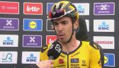 Christophe Laporte po triumfie w wyścigu Dwars door Vlaanderen 2023