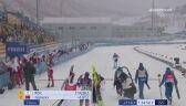 Pekin 2022 - biegi narciarskie. 4x10 km mężczyzn i finisz Norwegów i Francuzów