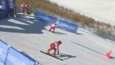 Pekin 2022 - snowboard. Pierwszy przejazd Weroniki Bieli-Nowaczyk w slalomie równoległym 