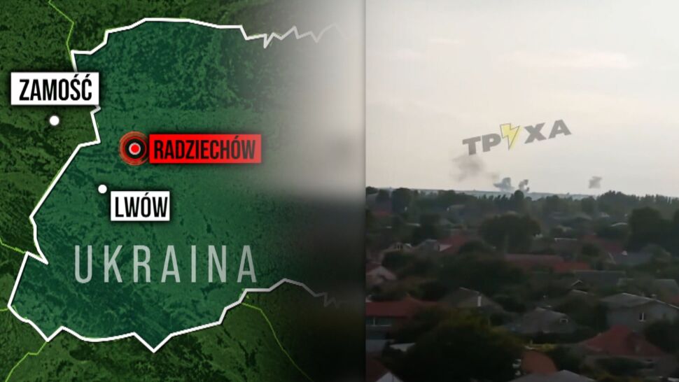 Ukraina: Rosjanie przeprowadzili atak rakietowy na bazę blisko polskiej granicy