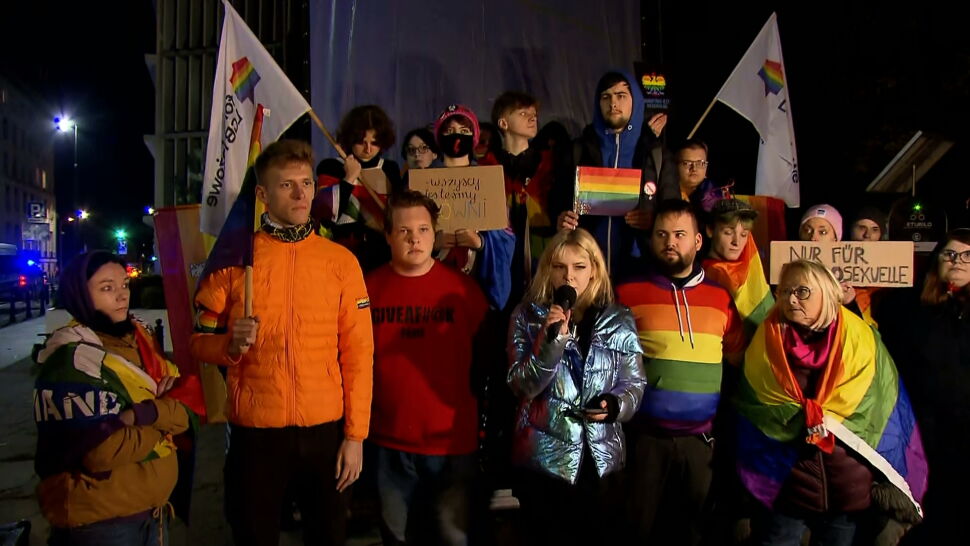 Młodzi ludzie oburzeni projektem ustawy "Stop-LGBT". Głos zabrał siostrzeniec premiera