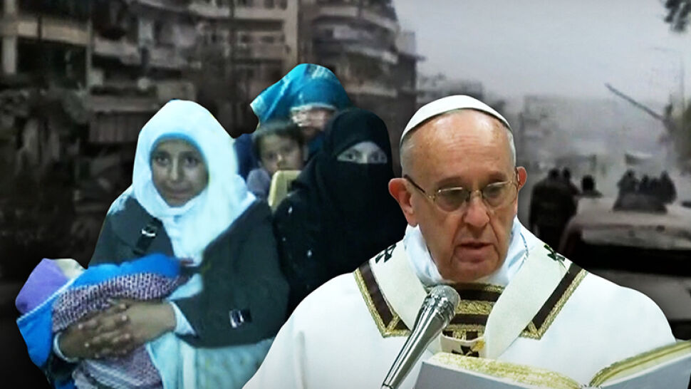 Poruszająca pasterka w Watykanie. Franciszek wezwał wiernych, by pomogli ludności Syrii