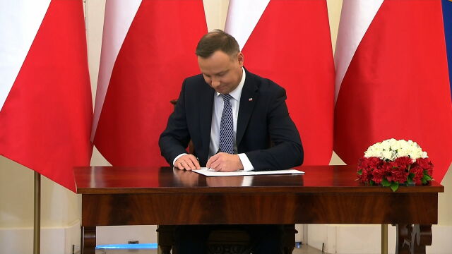 "Prezydent analizuje ustawę w kształcie, w jakim została mu przedłożona"